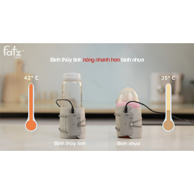 Máy hâm sữa trên ôtô Fatzbaby FB3100MX