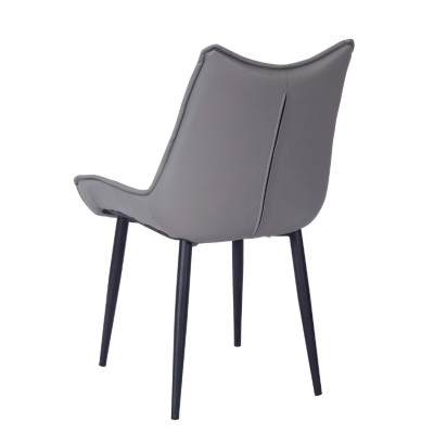 Ghế ăn bọc da Juno Sofa chân sắt nhập khẩu hiện đại kích thước 45 x 50 x 82cm