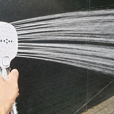 Bộ tay dây sen cao cấp 5 chế độ chảy chất liệu nhựa ABS mạ Chrome Eurolife EL-122SH