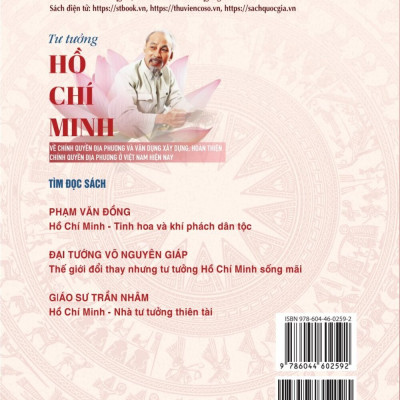 Tư tưởng Hồ Chí Minh về chính quyền địa phương và vận dụng xây dựng, hoàn thiện chính quyền địa phương ở Việt Nam hiện nay (bản in 2025)