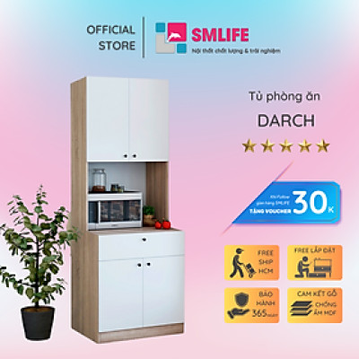 Tủ đựng đồ nhà bếp gia đình thiết kế đẹp SMLIFE Darch
