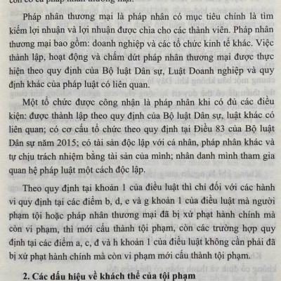 Bình luận Bộ luật hình sự năm 2015- Phần thứ hai Các tội phạm (Chương XIX- Các tội phạm về môi trường)