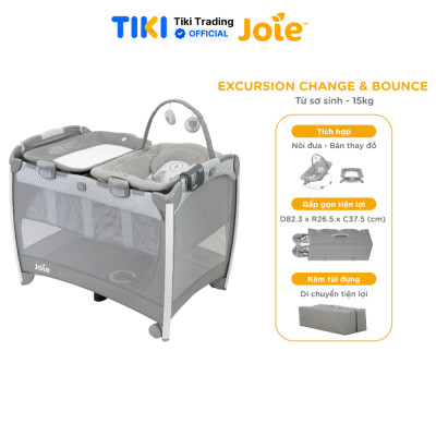 Giường cũi trẻ em Joie Excursion Change & Bounce  Portrait