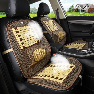 Đệm lót ghế xe ô tô, xe hơi hạt tre cao cấp chống nóng, ẩm, thoáng khí, giúp lưu thông máu, giảm đau lưng