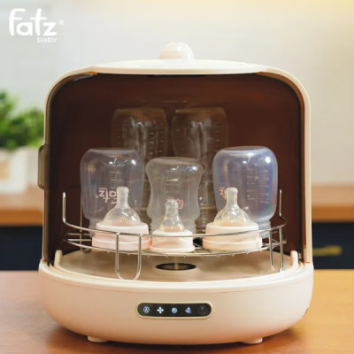 Máy tiệt trùng UVC, sấy khô, bảo quản và úp bình sữa Fatzbaby Tidy 2 - Fatz FB4613ZH