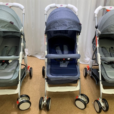 Xe đẩy gấp gọn cho bé Mastela A2 - Xe đẩy em bé khung Aluminum cao cấp siêu nhẹ và bền bảo hành 12 tháng