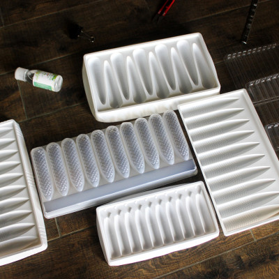 [Combo 100 cái] Khay nhựa PP đựng tôm Dong Ho TSTP bảo quản giữ dáng form tôm - Size 26/30 - Hàng chính hãng