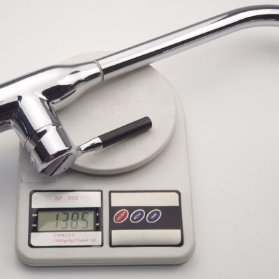 Vòi rửa  chén nóng lạnh Đồng mạ Chrome Eurolife EL-KM04 (Trắng bạc)