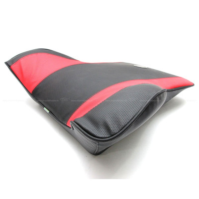 Tựa Lưng Ô Tô Cao Su Non Bọc Da CIND G003 Màu Đen Đỏ