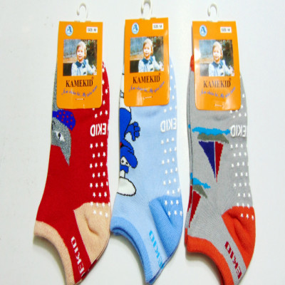 Combo 3 Đôi Vớ Chống Trượt Kamekid Bé Trai Từ Trên 2 Tuổi Đến 5 Tuổi