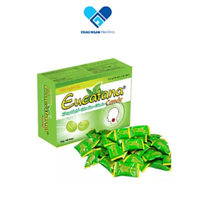 Combo 2 Hộp Kẹo ngậm ho Eucatana - Hộp 100 viên - Tanaphar