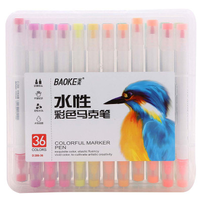 Viết Lông 36 Màu Baoke BK 289-36 (Tặng Kèm Dây Móc)