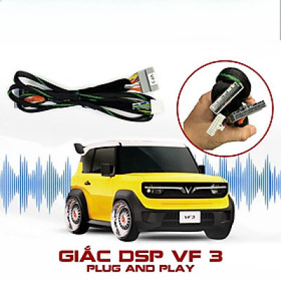 Dây Amply / dây DSP 1.5 mét ô tô cắm màn hình nguyên bản Giắc nguyên bản xe âm ly & DSP cho VF3 âm thanh xịn