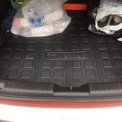 LÓT CỐP NHỰA THEO XE MAZDA 2 SEDAN ĐỜI 2015 - 2018 { HÀNG ĐẸP }