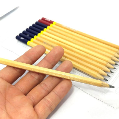Hộp Nhựa 10 Cây Bút Chì Phát Thảo Thân Gỗ Artist MS-10Pencil