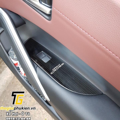 Ốp trang trí nội thất Titan dành cho Toyota Corolla Cross Cao cấp