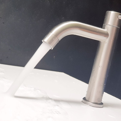 Vòi lavabo lạnh Inox SUS 304 Eurolife EL-LL123