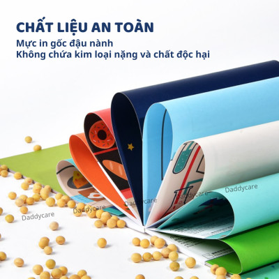 *TẶNG KÈM KÉO* Đồ Chơi Trí Tuệ Sticker cho bé Let’s Play With Stikers, Đồ Chơi Giáo Dục Sáng Tạo