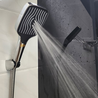 Bộ tay dây sen 3 chức năng chảy, nhựa ABS mạ Chrome Eurolife EL-125SH-T