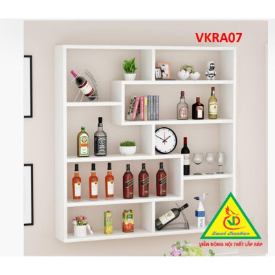 Kệ trang trí treo tường VKRA07A - Nội thất lắp ráp