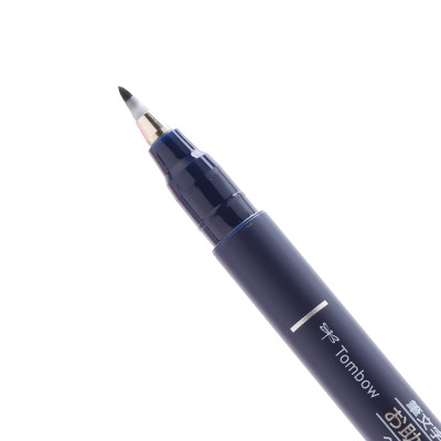 Bút Lông Fudenosuke Tombow GCD-111 - Ngòi Cứng - Màu Đen