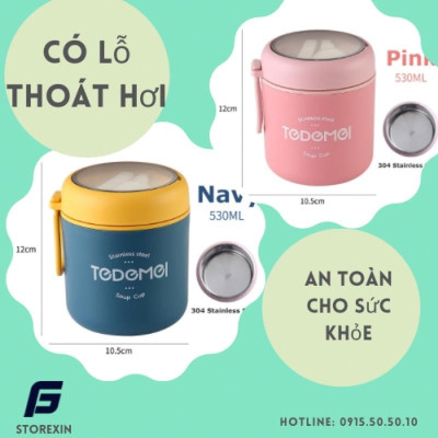 Hộp Cơm/ khay cơm ,Canh,Sup Giữ Nhiệt, Ruột Inox 304 thép không gỉ FG Good Finish, an toàn sử dụng , đủ kích thước.Giao nhanh