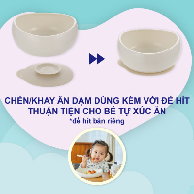 Đế hít chén & khay RICHELL TLI khách đọc kĩ mô tả | Baby