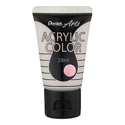 Tuýp Màu Vẽ Acrylic Pentel 28ml WA2-T150 - Iridescent Pearl Red