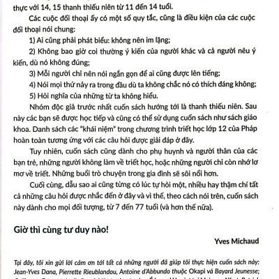 Biết Tuốt Về Triết - Trò Chuyện Giữa Triết Gia Và Bạn Trẻ Về Những Vấn Đề Triết Học Căn Bản