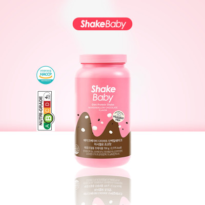[CHÍNH HÃNG] Bột Ngũ Cốc Ăn Kiêng Thay Thế Bữa Ăn SHAKE BABY Diet Formular Protein Vị Chocolate Marshmallow Kẹo Dẻo Hỗ Trợ Giảm Cân 750g