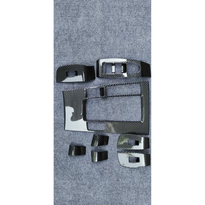 Ốp Nội Thất Dành Cho Xe Mazda 3 2020 2021 Mẫu ABS CARBON- 8 chi tiết