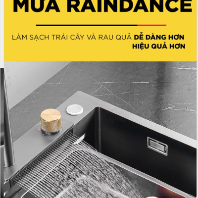 CHẬU RỬA BÁT EUROVINTO CAO CẤP INOX 2 HỐ VUÔNG MÃ 7545-AWFB