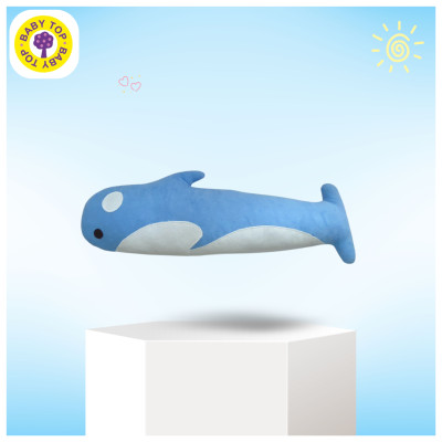 Gối Ôm Con Cá BabyTop ( 21x68 ) cm ( Màu và họa tiết ngẫu nhiên )