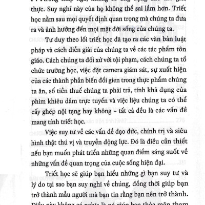 Tư Duy Như Nhà Triết Học - Nắm Bắt Logic Của Lập Luận Và Đạo Đức