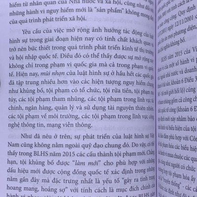 Chính sách hình sự Việt Nam trước thách thức Cách mạng công nghiệp 4.0