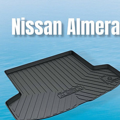 Lót Cốp Xe Nissan Almera 2020 2021 2022 Hàng đẹp, dày dặn