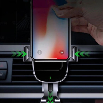 Ugreen UG50583CD157TK 10W màu Đen Sạc điện thoại không dây trên xe hơi - HÀNG CHÍNH HÃNG