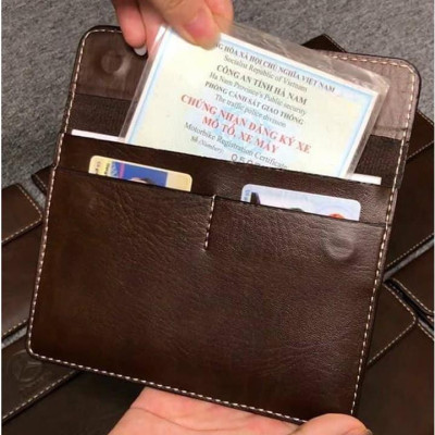 Ví đựng giấy tờ xe ô tô Mazda Da Cao Cấp, Ví da đựng giấy tờ xe ô tô - OTOALO