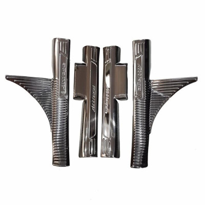 Ốp Bậc Trong Ngoài Titan Dành Cho Xe Mitsu Attrage 2018 2019 2020 2021