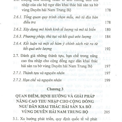 Nâng Cao Thu Nhập Cho Cộng Đồng Ngư Dân Khai Thác Hải Sản Xa Bờ Vùng Duyên Hải Nam Trung Bộ