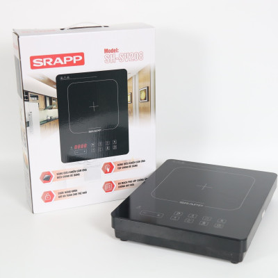 Bếp Hồng Ngoại Đơn Điện Tử Cảm Ứng SRAPP SH-SV208 - Hàng Chính Hãng 