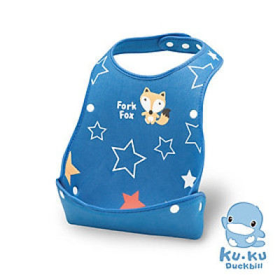 YẾM ĂN CHO BÉ BẰNG XỐP EVA CÓ KHAY HỨNG KUKU - KU2247