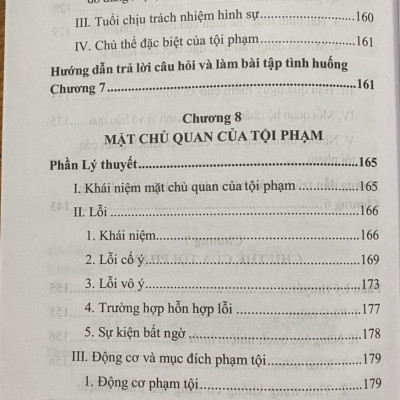 Hướng dẫn môn học Luật Hình Sự  -Tập 1 - Phần Chung 