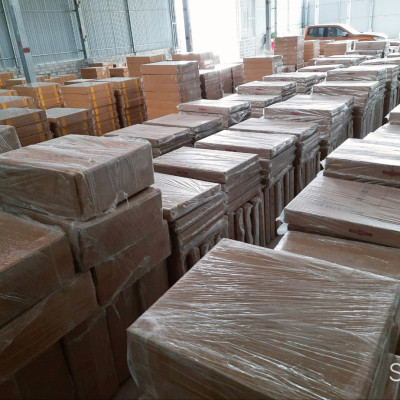 Hộp đựng đồ trên ô tô 60 lít kích thước màu đen nâu 59,5cm x 35,5cm x 35cm - hộp đựng đồ trong cốp ô tô nhãn hiệu Macsim chất liệu PP cao cấp