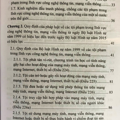 Phòng Chống Tội Phạm Trong Lĩnh Vực Công Nghệ Cao