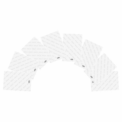 Giấy thủ công KLONG dính decan B5-8 màu; MS: 716