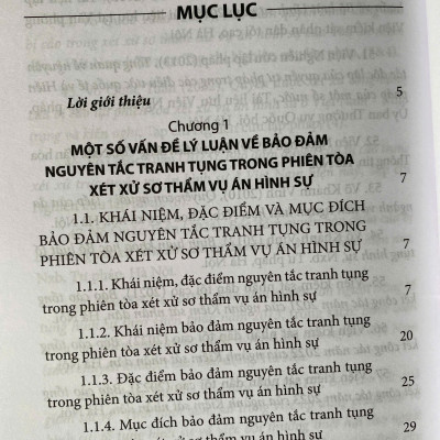 Bảo Đảm Nguyên Tắc Tranh Tụng Trong Phiên Toà Xét Xử Sơ Thẩm Vụ Án Hình Sự Ở Việt Nam Hiện Nay