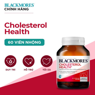 Viên uống Blackmores hỗ trợ giảm cholesterol chai 60 viên
