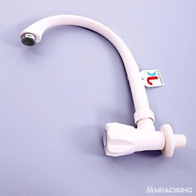 Vòi rửa bát nhựa cắm tường giá rẻ