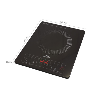 Bếp điện từ đơn Hòa Phát HPC D12A2 - Công suất 1800W - Bảo hành 12 tháng - Hàng Chính Hãng